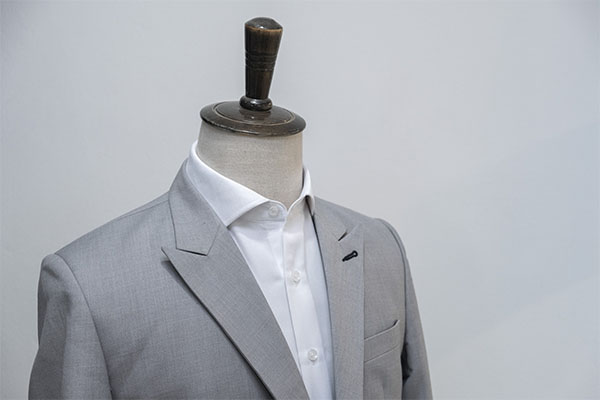 tailor suit on display