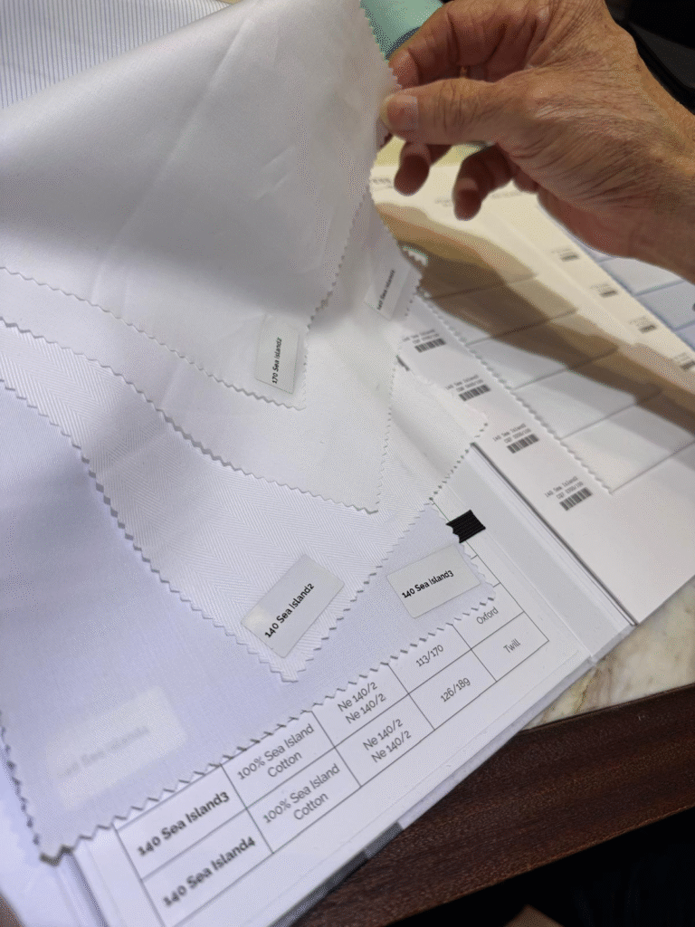 Various White Shirt Fabric