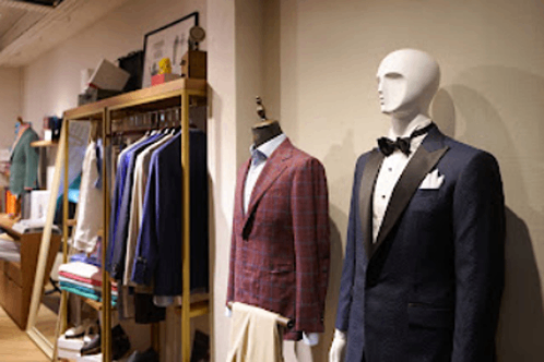 Meiko Tailor Boat Quay Tailor Mannequin Display