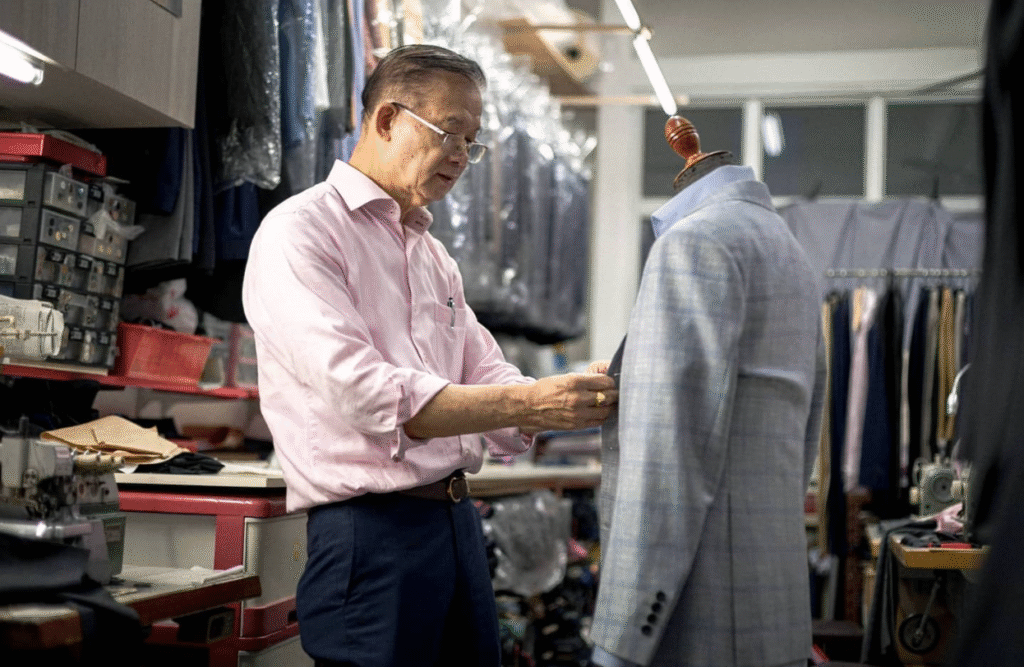 custom made shirts with meiko tailor